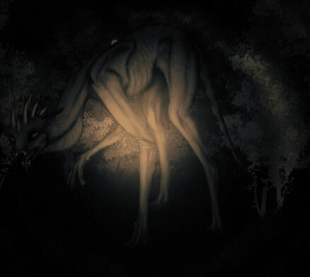 Scary creature
